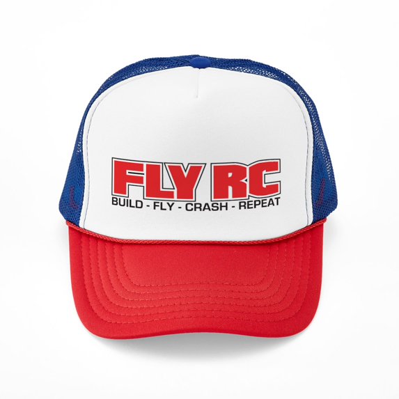 CafePress - Fly RC - Adjustable Unisex Printed Trucker Hat with Mesh Back