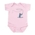 thumbnail image 1 of CafePress - Flycasting Infant Bodysuit - Baby Light Bodysuit, Size Newborn - 24 Months, 1 of 4