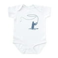 thumbnail image 1 of CafePress - Flycasting Infant Bodysuit - Baby Light Bodysuit, Size Newborn - 24 Months, 1 of 4