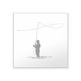 thumbnail image 1 of CafePress - Flycasting Sticker - Square Sticker 3" x 3", 1 of 1