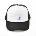 thumbnail image 1 of CafePress - Flycasting - Adjustable Unisex Printed Trucker Hat with Mesh Back, 1 of 8