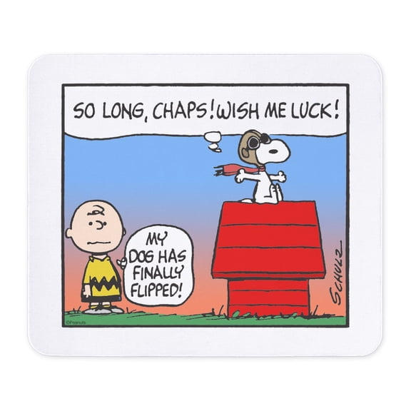 CafePress - Flying Ace's Farewell Mousepad - Non-slip Rubber Mousepad, Gaming Mouse Pad