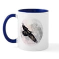 thumbnail image 1 of CafePress - Flying Crow Mug - 11 oz Ceramic Mug - Novelty Coffee Tea Cup, 1 of 3