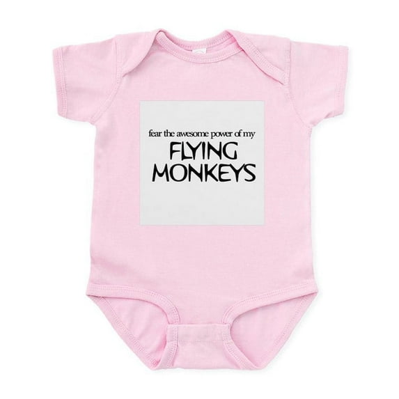 CafePress - Flying Monkeys Infant Bodysuit - Baby Light Bodysuit, Size Newborn - 24 Months