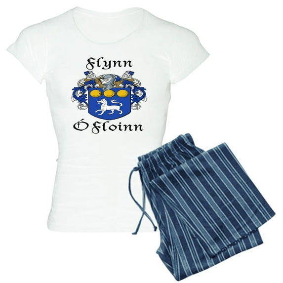 CafePress - Flynn In Irish & English Women's Light Pajamas - Women's Short Sleeve Print T-Shirt and Pants Light Cotton Pajama Set