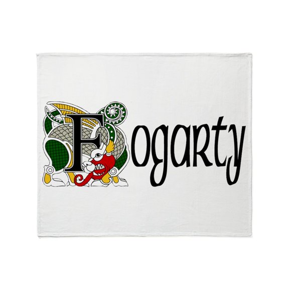 CafePress - Fogarty Celtic Dragon Throw Blanket - Soft Fleece Throw Blanket, 50"x60" for All Ages