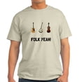 thumbnail image 1 of CafePress - Folk Yeah T Shirt - Men's Classic Graphic T-Shirt, 1 of 4