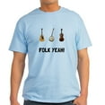 thumbnail image 1 of CafePress - Folk Yeah T Shirt - Men's Classic Graphic T-Shirt, 1 of 4