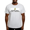 thumbnail image 1 of CafePress - Follow Your Inner Chicken Light T Shirt - Men's Classic Graphic T-Shirt, 1 of 4