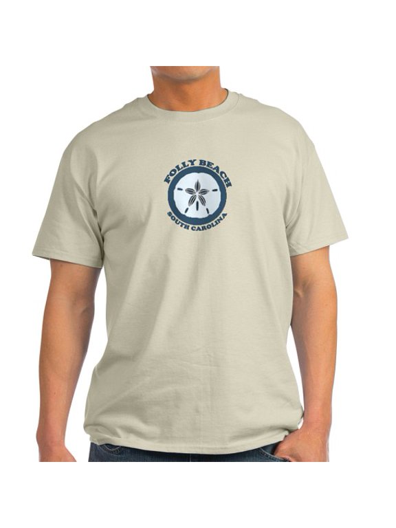 - Folly Beach SC Light T Shirt - Men's Classic Cotton T-Shirts