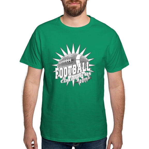 CafePress - Football Champions 2011 Dark T Shirt - Men's Classic Graphic Cotton T-Shirt