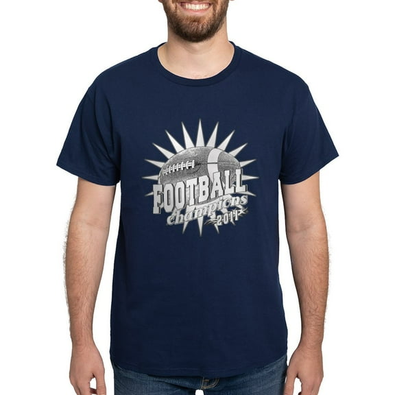 CafePress - Football Champions 2011 Dark T Shirt - Men's Classic Graphic Cotton T-Shirt