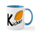 thumbnail image 1 of CafePress - Football Kicker Mugs - 11 oz Ceramic Mug - Novelty Coffee Tea Cup, 1 of 4