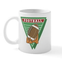 CafePress - Football116 Mug - 11 oz Ceramic Mug - Novelty Coffee Tea Cup