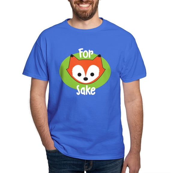 CafePress - For Fox Sake Dark T Shirt - Men's Classic Graphic Cotton T-Shirt