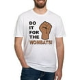 thumbnail image 1 of CafePress - For The Wombats! Fitted T Shirt - Fitted T-Shirt, Vintage Fit Soft Cotton Tee, 1 of 4