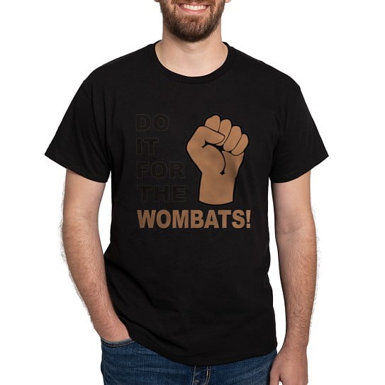CafePress - For The Wombats! Light T Shirt - Men's Classic Cotton T-Shirts