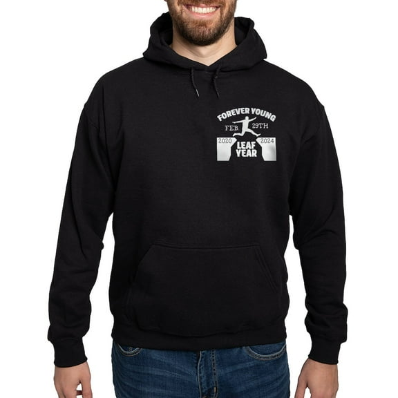 CafePress - Forever Young Feb 29Th Leap Year Sweatshirt - Pullover Hoodie, Classic, Comfortable Hooded Sweatshirt