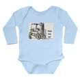 thumbnail image 1 of CafePress - Forklift Creeper Body Suit - Long Sleeve Cotton Baby Bodysuit, 1 of 4