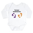 thumbnail image 1 of CafePress - Former Wombmates (Purple/Orange) Body Suit - Long Sleeve Cotton Baby Bodysuit, 1 of 4