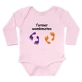 thumbnail image 1 of CafePress - Former Wombmates (Purple/Orange) Body Suit - Long Sleeve Cotton Baby Bodysuit, 1 of 4