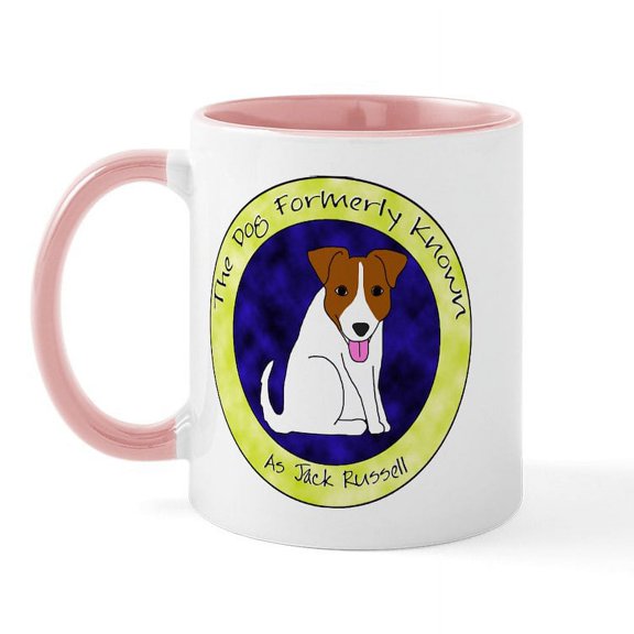 CafePress - Formerly Jack Russell Mug - 11 oz Ceramic Mug - Novelty Coffee Tea Cup