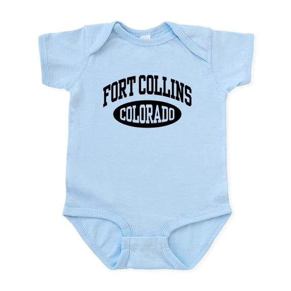 CafePress - Fort Collins Colorado Infant Bodysuit - Baby Light Bodysuit, Size Newborn - 24 Months