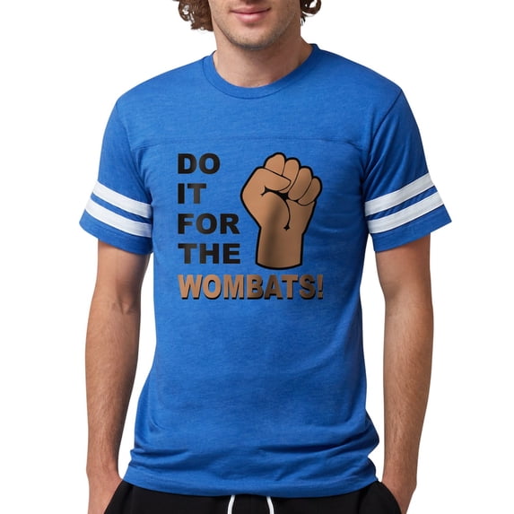 CafePress - Forthewombats - Mens Football Shirt