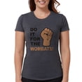 thumbnail image 1 of CafePress - Forthewombats Womens Tri Blend T Shirt - Womens Tri-blend T-Shirt, 1 of 1