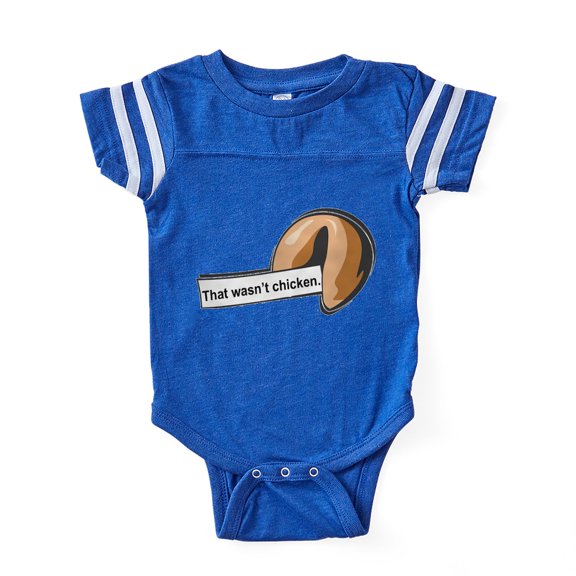 CafePress - Fortune Cookie - Cute Infant Baby Football Bodysuit