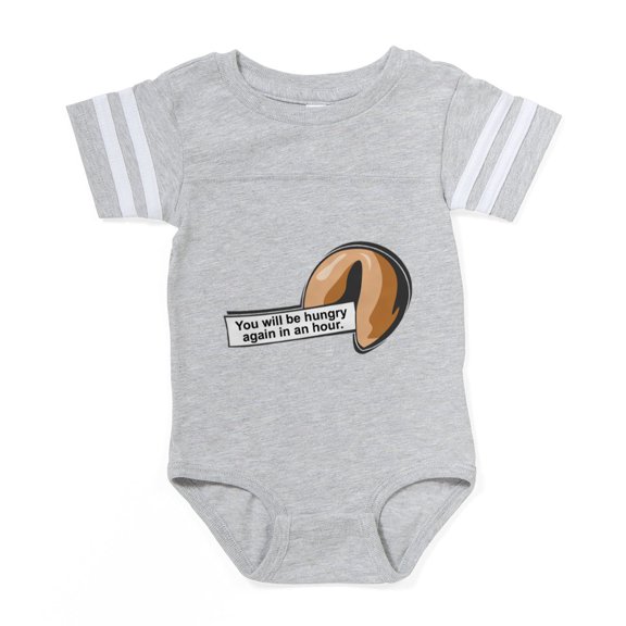 CafePress - Fortune Cookie - Cute Infant Baby Football Bodysuit