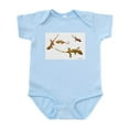 thumbnail image 1 of CafePress - Four Crested Geckos Infant Bodysuit - Baby Light Bodysuit, Size Newborn - 24 Months, 1 of 4