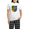 thumbnail image 1 of CafePress - Four Provinces Shield Women's Light Pajamas - Women's Short Sleeve Print T-Shirt and Pants Light Cotton Pajama Set, 1 of 7