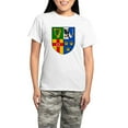 thumbnail image 1 of CafePress - Four Provinces Shield Women's Light Pajamas - Women's Short Sleeve Print T-Shirt and Pants Light Cotton Pajama Set, 1 of 7