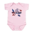 thumbnail image 1 of CafePress - Fourth Of July Fireworks Infant Bodysuit - Baby Light Bodysuit, Size Newborn - 24 Months, 1 of 4