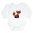 thumbnail image 1 of CafePress - Fox Animal Body Suit - Long Sleeve Cotton Baby Bodysuit, 1 of 4