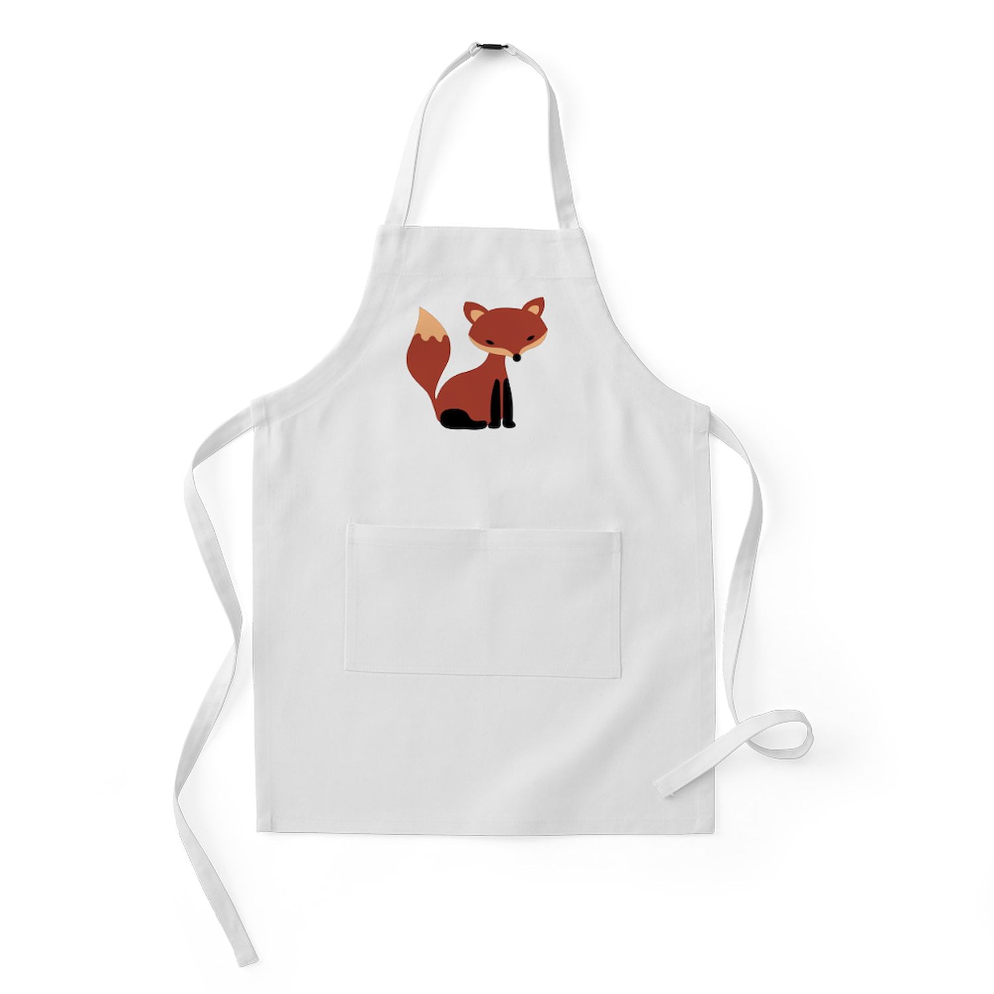 CafePress - Fox Animal - Kids Apron