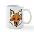 thumbnail image 1 of CafePress - Fox Face - 11 oz Ceramic Mug - Novelty Coffee Tea Cup, 1 of 4