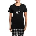 thumbnail image 1 of CafePress - Fox Lines Pajamas - Women's Short Sleeve Print T-Shirt and Pants Dark Cotton Pajama Set, 1 of 7