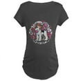 thumbnail image 1 of CafePress - Fox Terrier Sweetheart Maternity Dark T Shirt - Maternity Dark T-Shirt, 1 of 3