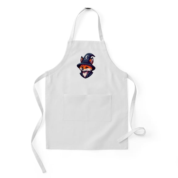 CafePress - Fox Wizard Magic Fantasy - Kids Apron