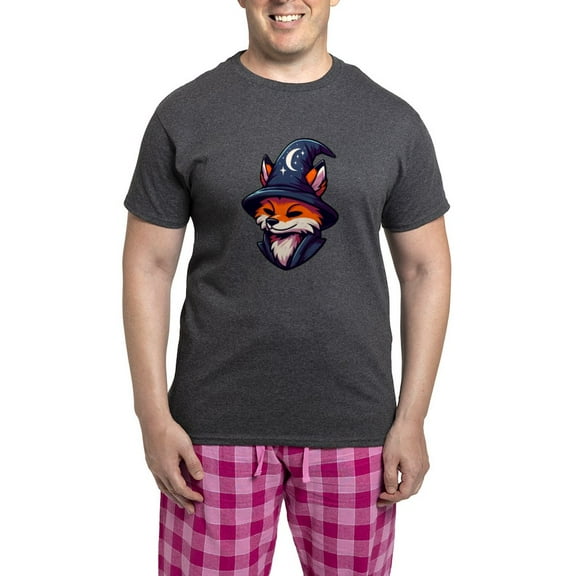 CafePress - Fox Wizard Magic Fantasy - Men's Loose Fit, Cotton - 2 Piece Pajama Set