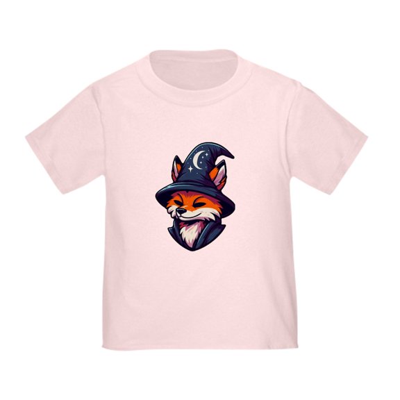 CafePress - Fox Wizard Magic Fantasy Toddler T Shirt - Cute Toddler T-Shirt, 100% Cotton
