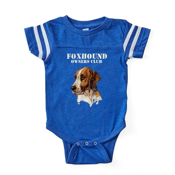 CafePress - Foxhound - Cute Infant Baby Football Bodysuit