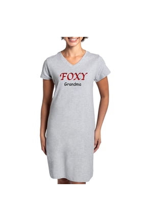 - Foxy Grandma Women's Pink Nightshirt - Women's Nightshirt