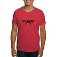 thumbnail image 1 of CafePress - Fpv Quadcopter Silhouette T Shirt - Men's Classic Graphic Cotton T-Shirt, 1 of 4