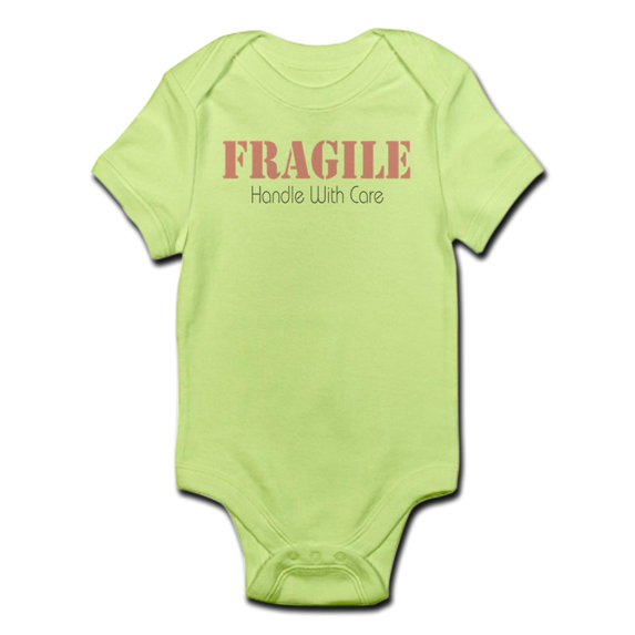 CafePress - Fragile... Infant Bodysuit - Baby Light Bodysuit