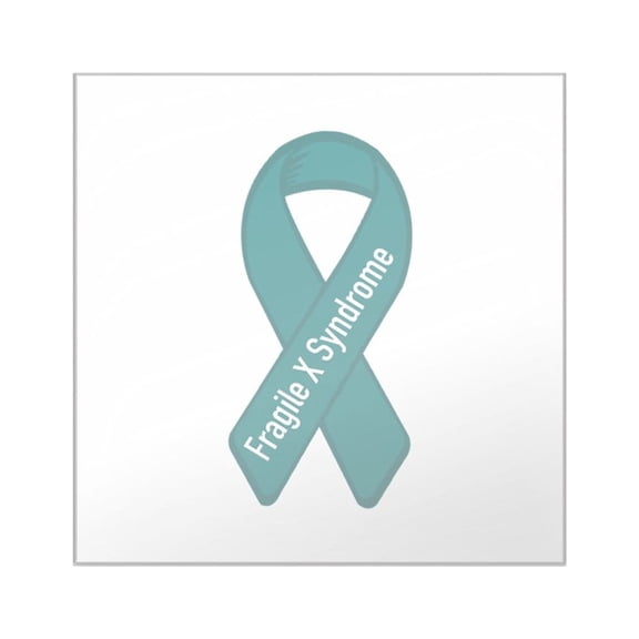 CafePress - Fragile X Syndrome - Square Sticker 3" x 3"