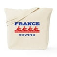 thumbnail image 1 of CafePress - France Rowing Tote Bag - Unisex Canvas Tote Bag, Beige, 1-Piece, 1 of 7