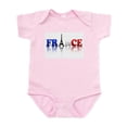 thumbnail image 1 of CafePress - France Tricolore And Eiffel T Infant Bodysuit - Baby Light Bodysuit, Size Newborn - 24 Months, 1 of 4